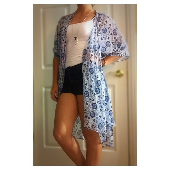Long Festival Light Cardigan
