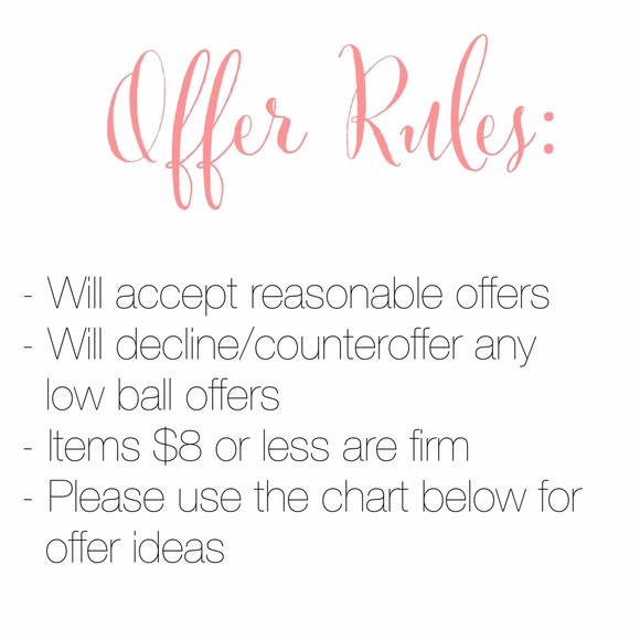 Please read below for my offer rules 💕 - Picture 2 of 3