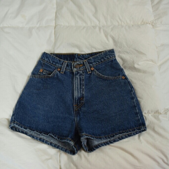 Vintage demin Orange Tab short levi