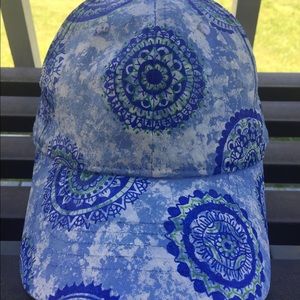 Hand painted mandala hat