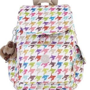 BRAND NEW KIPLING MULTICOLORED BACKPACK