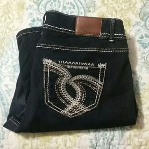 Maurices 13/14 dark easy boot jeans