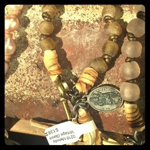 Melody Vintage Glass Beads bracelet