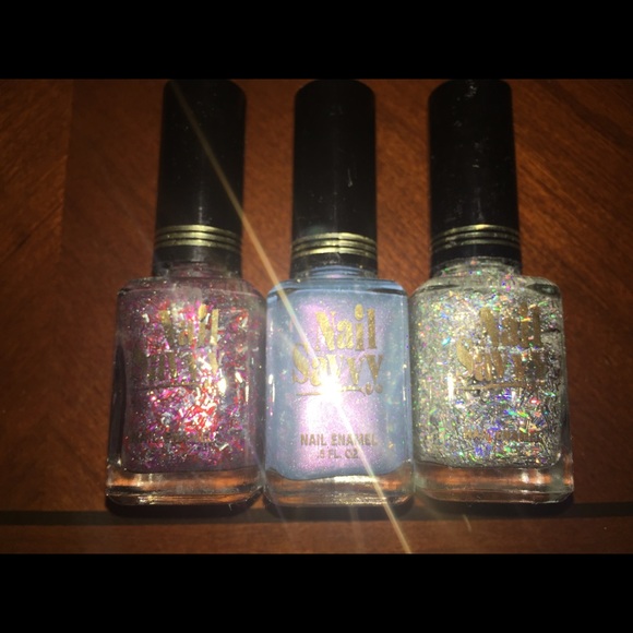 3 BRAND NEW NAIL SAVVY NAIL POLISHES