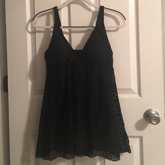 ❁ GENTLY WORN // Black One Piece Swimsuit ❁