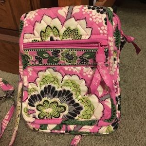 Vera Bradley Mini Hipster Paisley Meets Plaid Bag