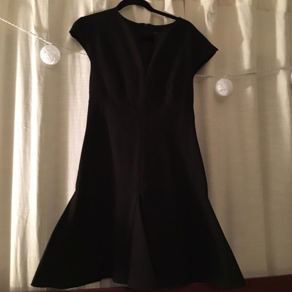 Black Banana Republic Sloan Fit & Flare Dress