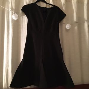Black Banana Republic Sloan Fit & Flare Dress