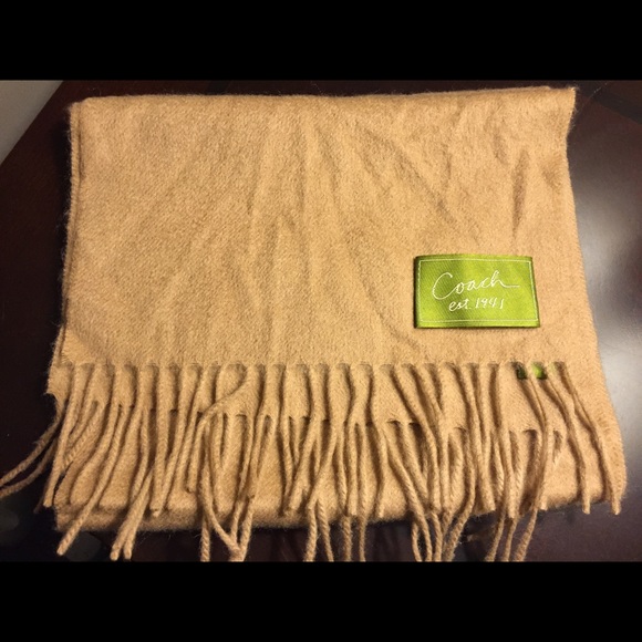 Sale 🙂 Coach wool/cashmere scarf