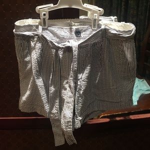 Banana republic Pin striped shorts