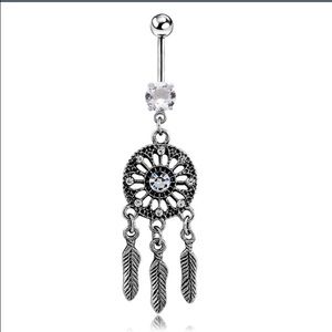 Brand new dreamcatcher belly button ring