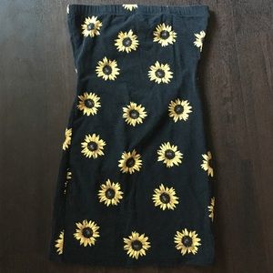 Sunflower Tube Dress