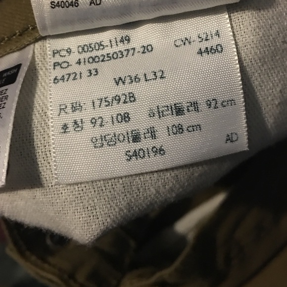 Olive khakis - Picture 4 of 4