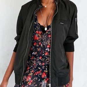 MEMBERS ONLY (Urban Outfitters) Black Bomber