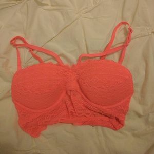 Victoria's Secret Padded Push-up Orange Bralette