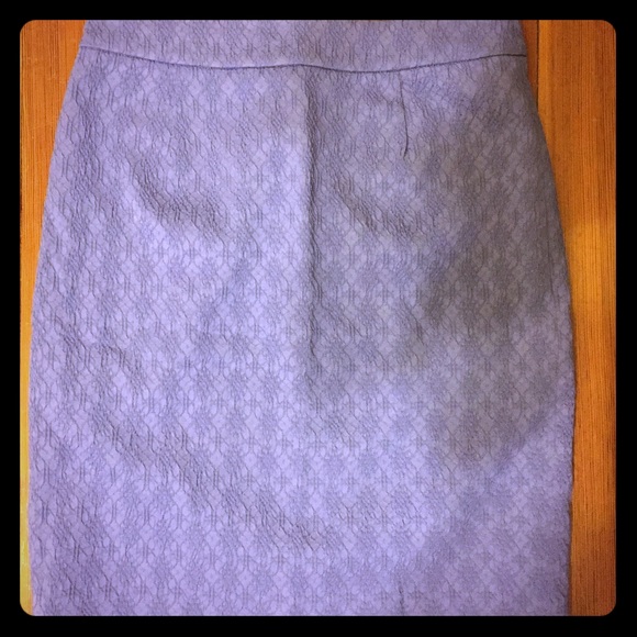 Banana Republic Pencil Skirt-Embossed Lavender-8