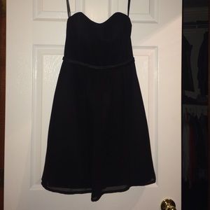 Black cocktail dress