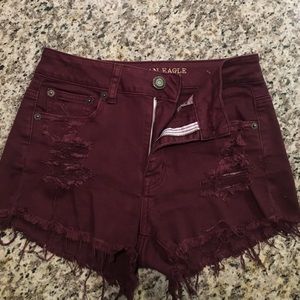 American Eagle High Waisted shorts