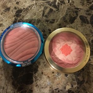 Matt & sparkling blush highlight