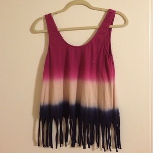 Target Fringe Tank Top