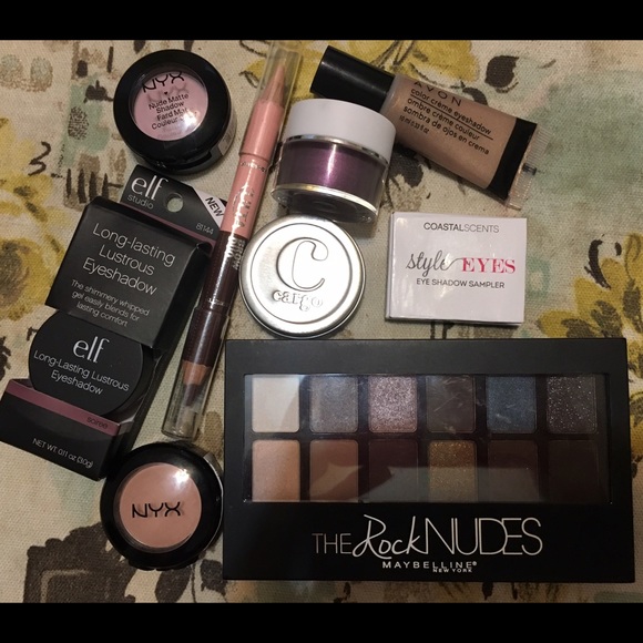 Eye shadow Bundle! Nyx, Ulta, Cargo, Elf, Avon