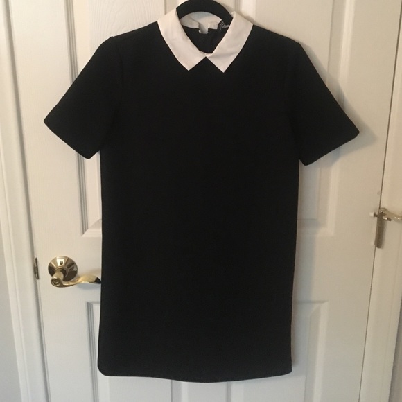 Zara box collar dress