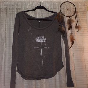 Gray Lotus Flower Thermal