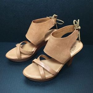 Kork-Ease Nude Platform Sandal