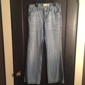 Gap long and lean jeans size 4 reg