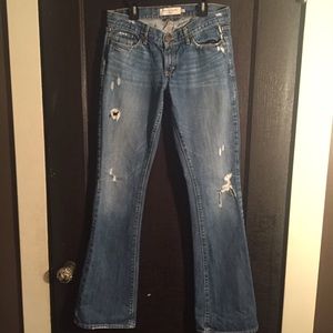 Abercrombie and Fitch distressed jeans size 2 long