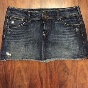 Express Denim Skirt