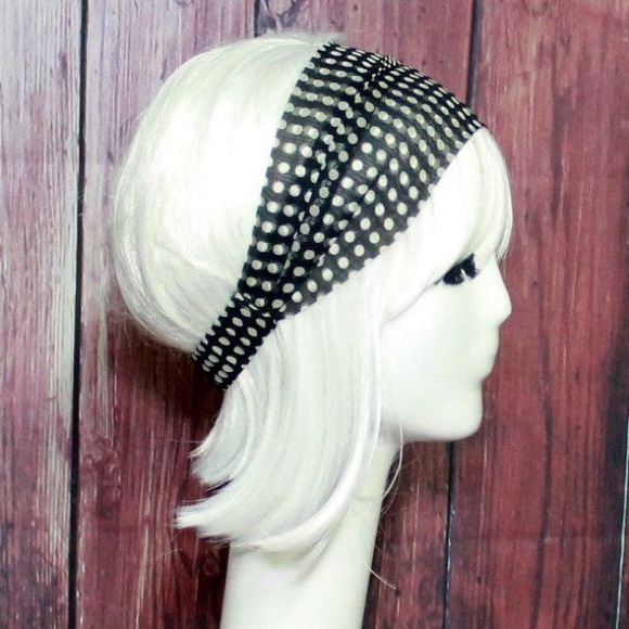 Silk wide headband