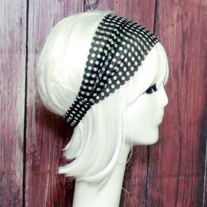 Silk wide headband