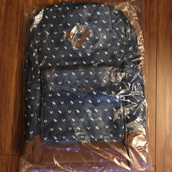 True Religion Allover Horseshoe Backpack