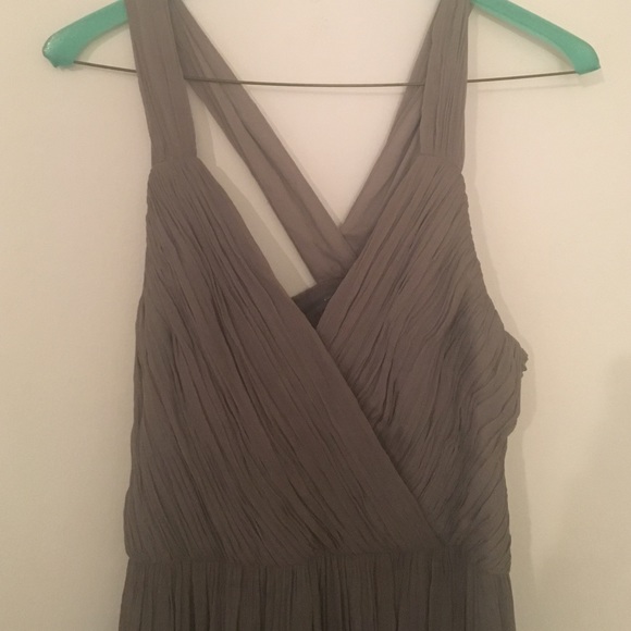 Jcrew bridesmaid dress (graphite) (Annabelle top) - Picture 2 of 4