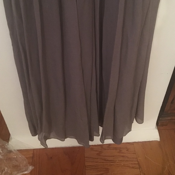 Jcrew bridesmaid dress (graphite) (Annabelle top) - Picture 4 of 4