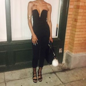 Sweetheart strapless jumpsuit! 💕