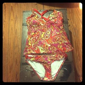 Dillard's Bandana print Tankini