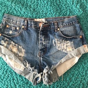One teaspoon bandit shorts size 27