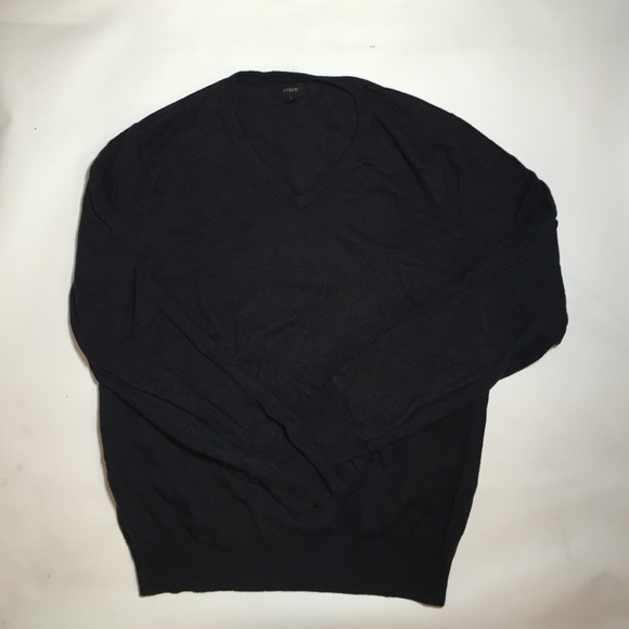 J. Crew Cotton Cashmere V-neck sweater