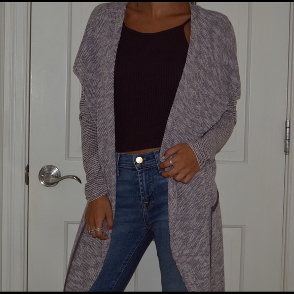 Free People Sweaters - 1 HOUR SALE Free People Heathered Cardigan