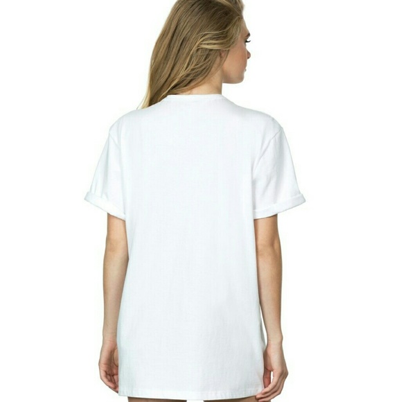 LF NWT CURRENT SEASON LACE UP TSHIRT / DRESS - Picture 2 of 4