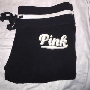 Pink yoga/sweat pants