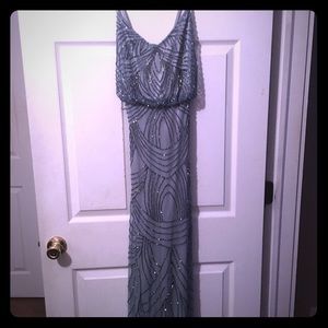 Adrianna Papell Blouson Gown