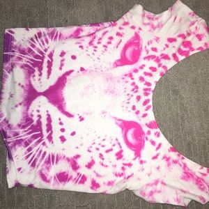 Leopard crop top from PACSUN