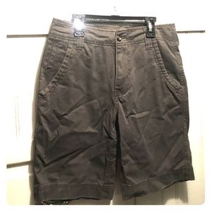 Mens Gray Mossimo Twill Shorts