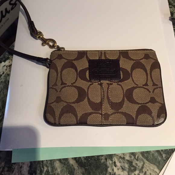 Coach wristlet