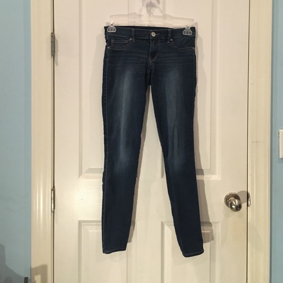 Express Medium-Washed Jeggings: Size 2