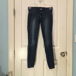 Express Medium-Washed Jeggings: Size 2