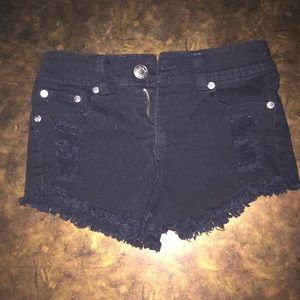 High waisted shorts